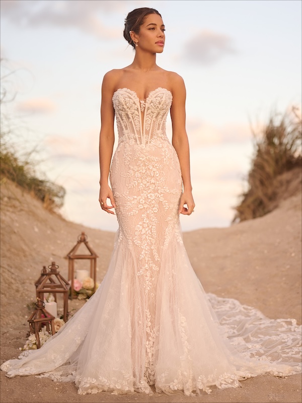 Das Brautkleid Benjie Royale vom Hersteller Maggie Sottero, im Brautmodengeschäft Die Braut in Mannheim