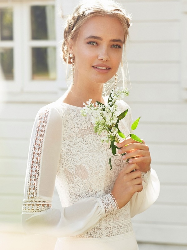 Das Brautkleid Cabana vom Hersteller Rosa Clara, im Brautmodengeschäft Die Braut in Mannheim