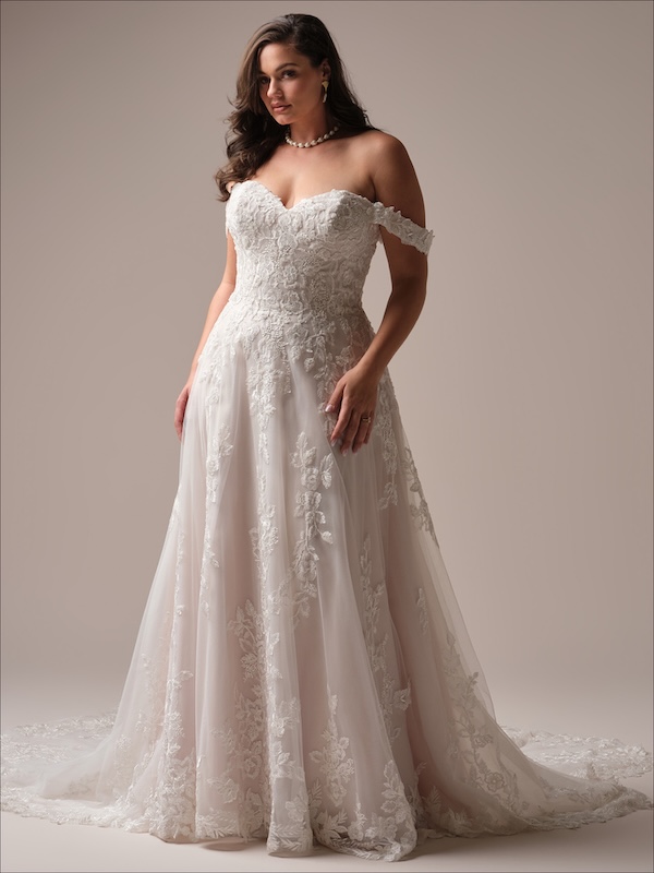 Das Brautkleid Everleigh vom Hersteller Maggie Sottero, im Brautmodengeschäft Die Braut in Mannheim