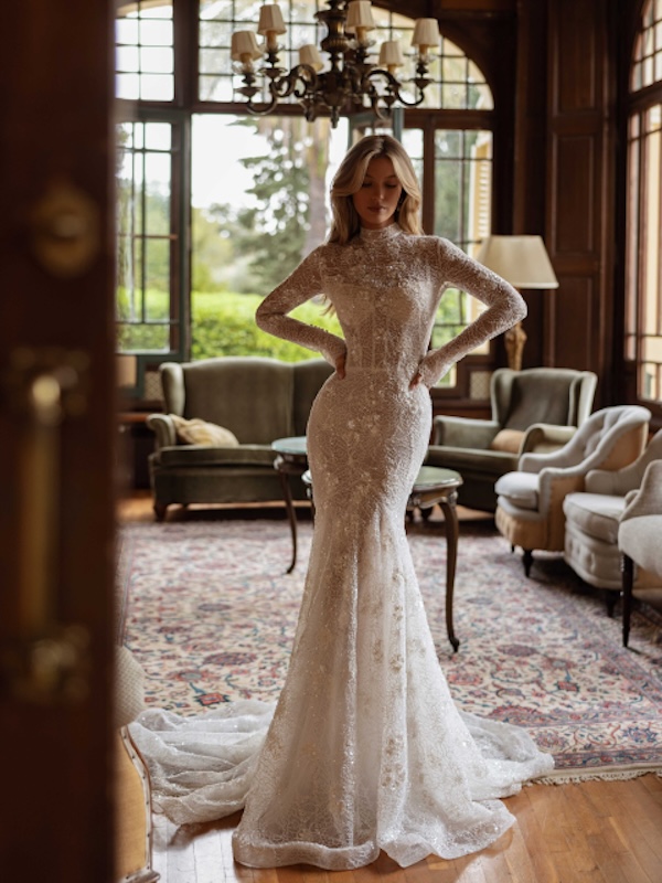Das Brautkleid Jacinta vom Hersteller Tina Valerdi, im Brautmodengeschäft Die Braut in Mannheim