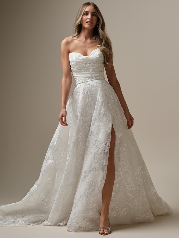 Das Brautkleid Landri vom Hersteller Maggie Sottero, im Brautmodengeschäft Die Braut in Mannheim