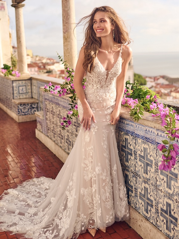 Das Brautkleid Marlena vom Hersteller Maggie Sottero, im Brautmodengeschäft Die Braut in Mannheim