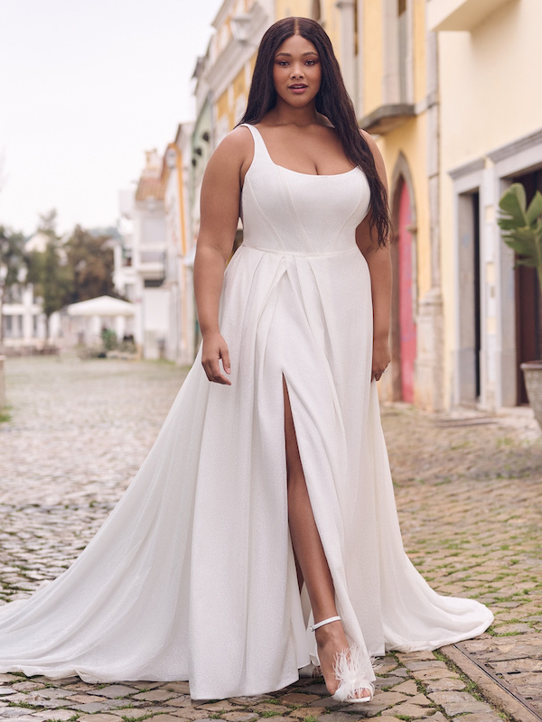 Das Brautkleid Nolan vom Hersteller Maggie Sottero, im Brautmodengeschäft Die Braut in Mannheim