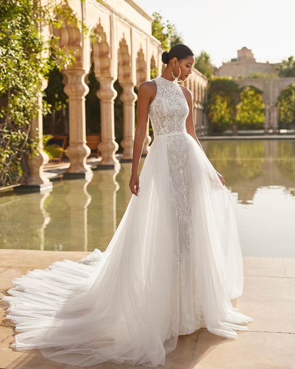 Das Brautkleid Olga vom Hersteller Rosa Clara, im Brautmodengeschäft Die Braut in Mannheim
