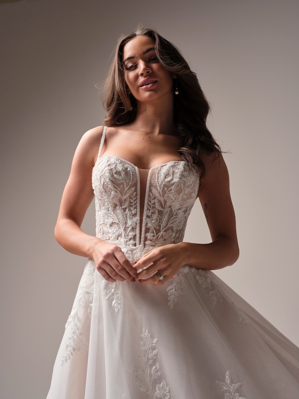 Das Brautkleid Jude vom Hersteller Rebecca Ingram, im Brautmodengeschäft Die Braut in Mannheim